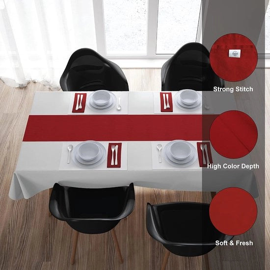 Telaio per tenda da esterno dimensioni 32x150 cm | Tela di cotone | Colore azzurro scuro uniforme | Lavabile e resistente