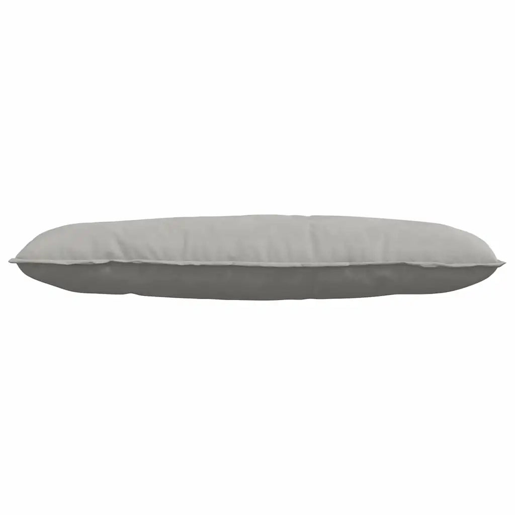 Cuscino per Schiena Grigio chiaro 120 x 50 cm