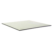 Top tavolo hpl bianco quadro cm 79x79x1