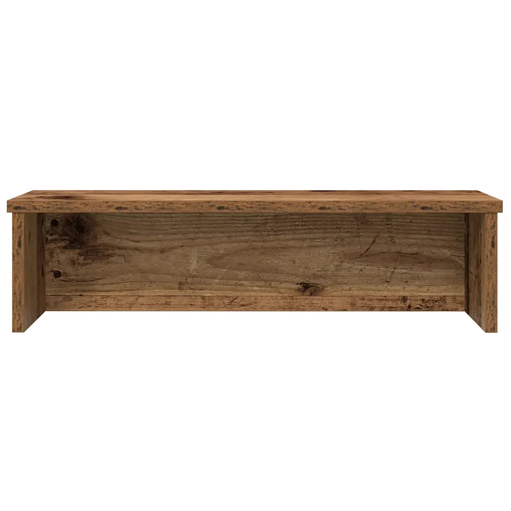 Scaffali da Cucina Impilabili 2 pz Legno Vecchio 60x15x16 cm 860514