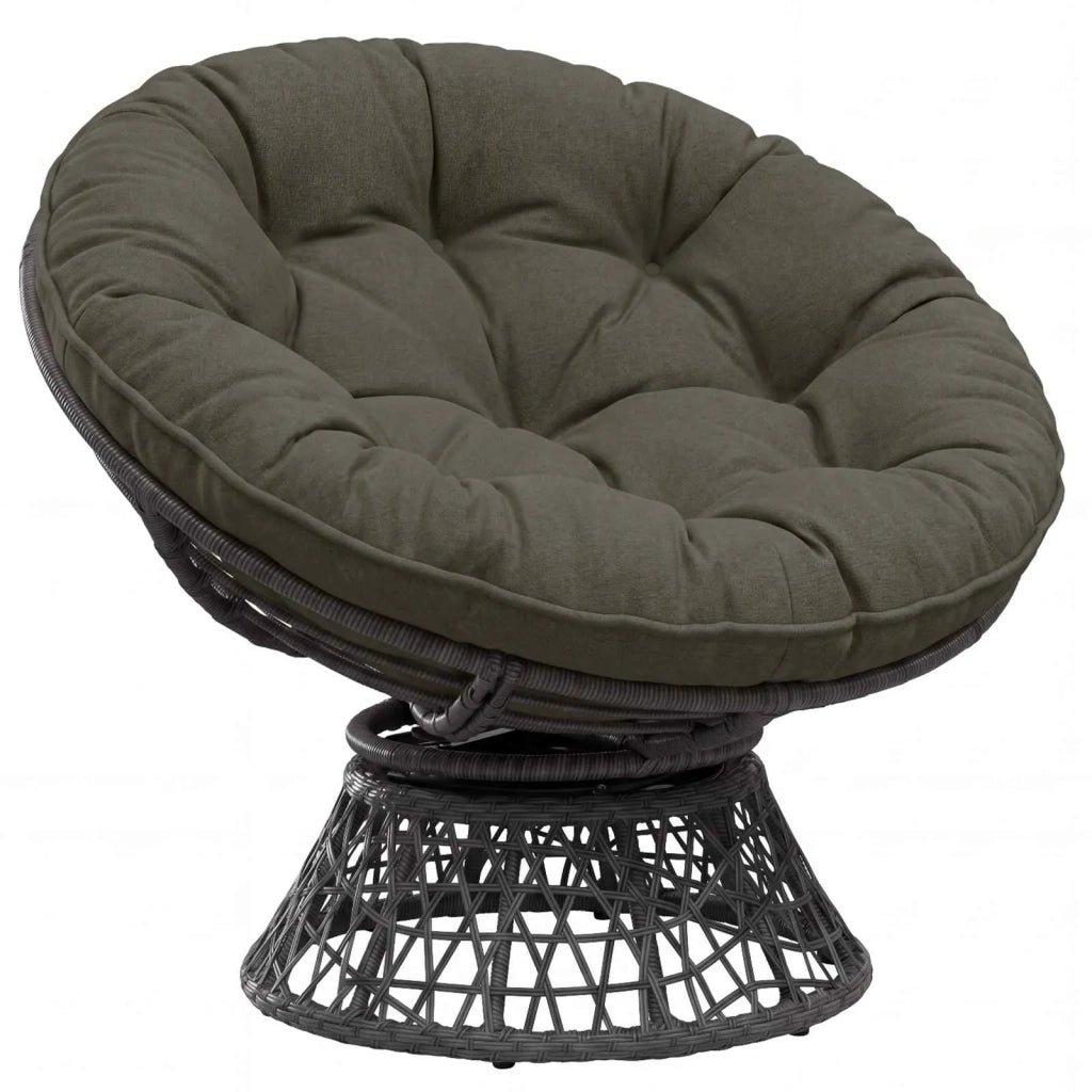 Cuscino per Sedia Appesa VIANEN 100% Poliestere Antracite 954007
