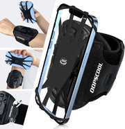 Bracciale sportivo - supporto per telefono cellulare - per camminare in bicicletta