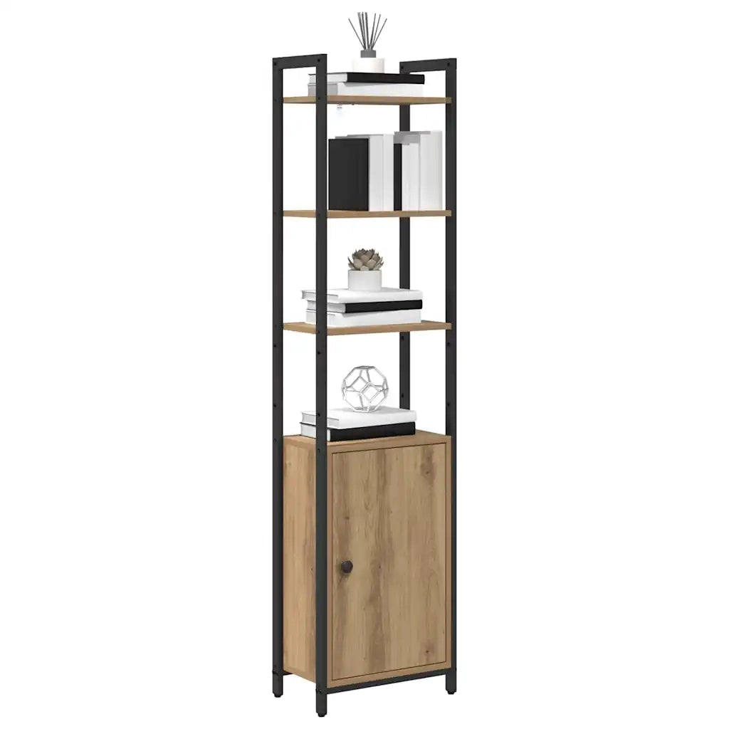 Armadio per Libri Rovere artigianale 40 x 24 x 161 cm 883855