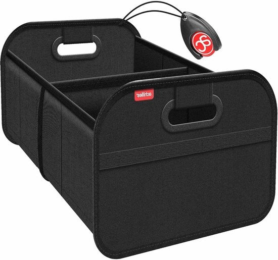 Organizzatore per la cassetta di carico del bagagliaio, contenitore per la cassetta di carico del bagagliaio auto, scatola pieghevole per bagagliaio auto, contenitore per bagagliaio auto, incl. chip di ricarica