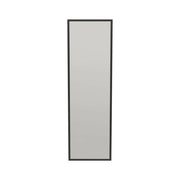 Specchio Dragone, Specchiera, Articolo d'arredo a muro, Decorazione con specchio, 50x2h160 cm, Nero