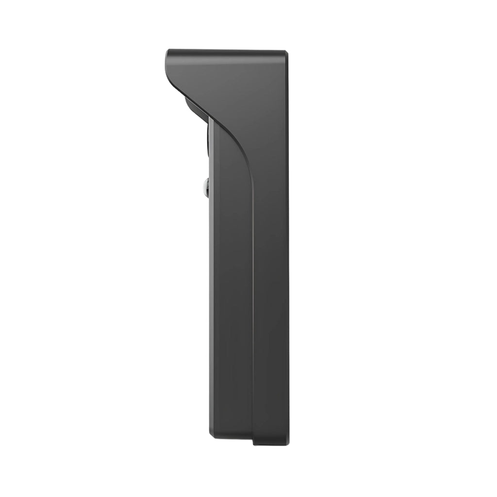 Videocitofono Wi-Fi 3MP Full HD 1296p IPX44 con Campanello USB 4400mAh Nero Nedis