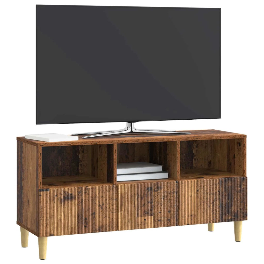 Mobile TV Legno antico 102 x 34,5 x 50 cm Legno ingegnerizzato