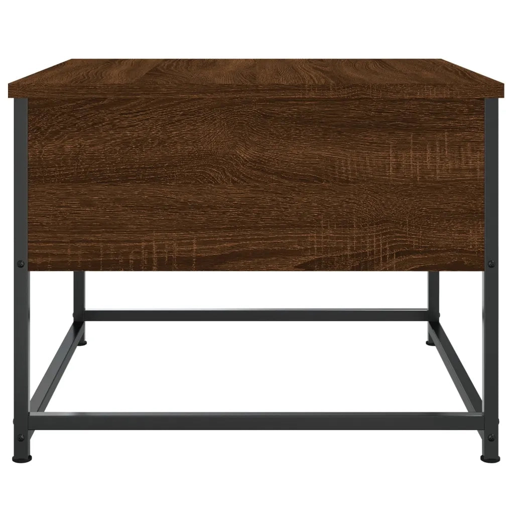 Tavolino da salotto | Tavolino da caff¨¨ | Tavolino da Soggiorno Rovere Marrone 51x51x40cm Legno Multistrato