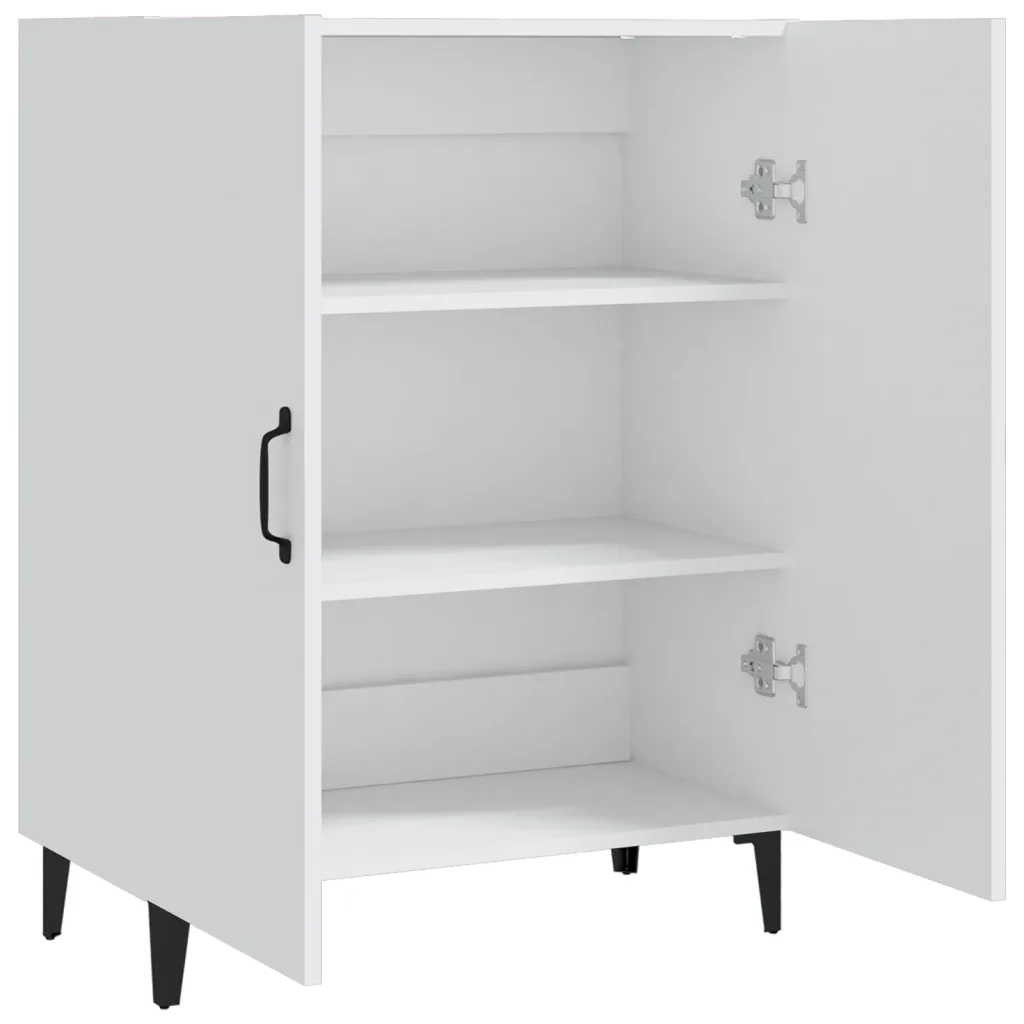 Credenza Bianca 70x34x90 cm in Legno Multistrato 812105