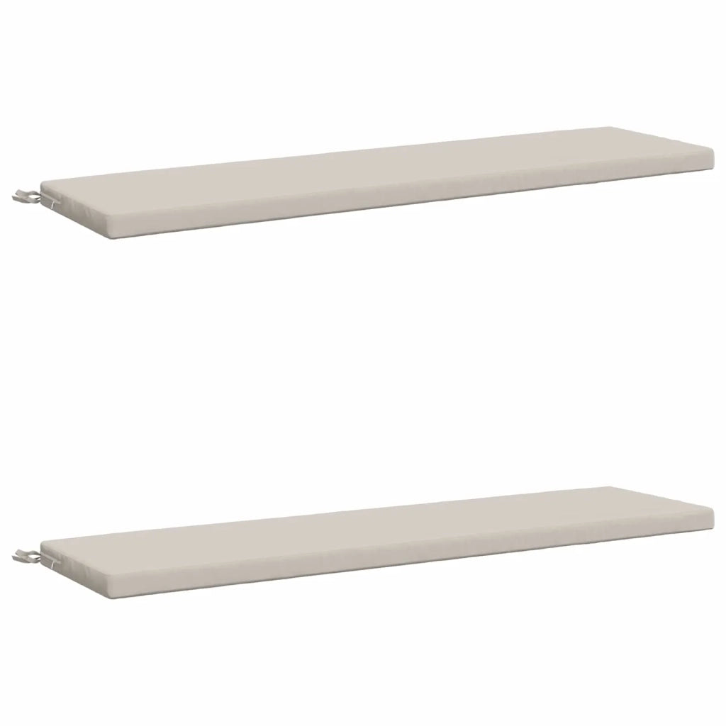 Cuscini per Panchina a 2 Pezzi SOEST 2 pz 100% Poliestere 948913