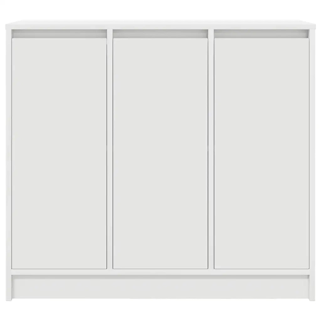 Credenza Bianca 85x34x76 cm in Legno Multistrato 861625