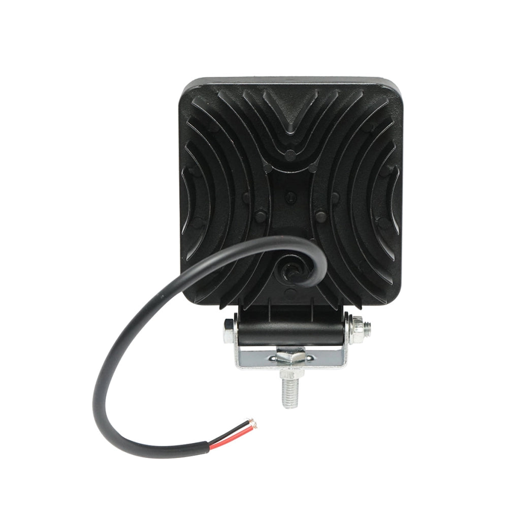 Lampada con 8 LED, 10-60V, 24W, angolo di radiazione 30°, tipo spot, 107x107x51mm, 6000K, IP67, Breckner Germany