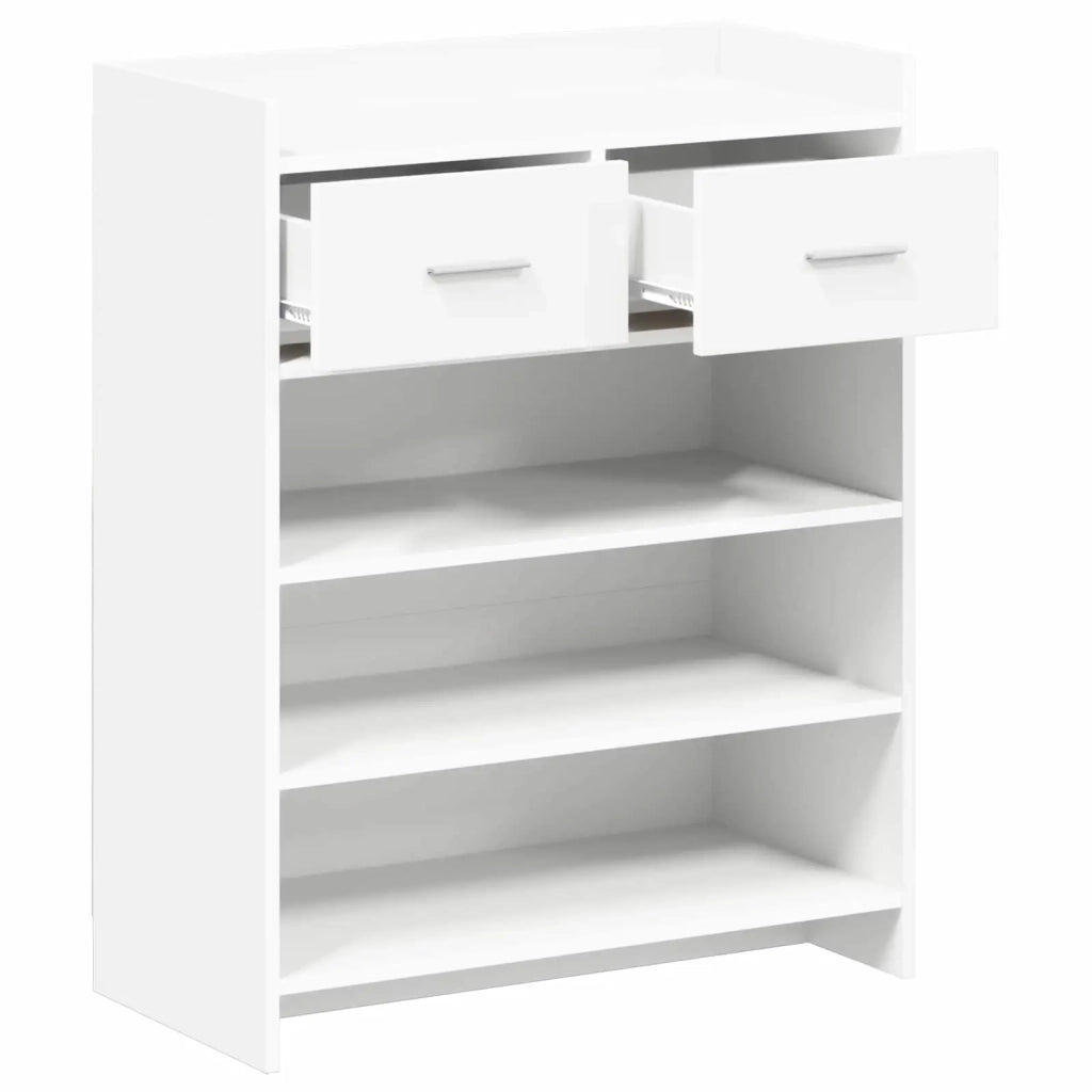 Mobile per scarpe Bianco 73,5 x 36 x 92 cm Legno ingegnerizzato 8011323