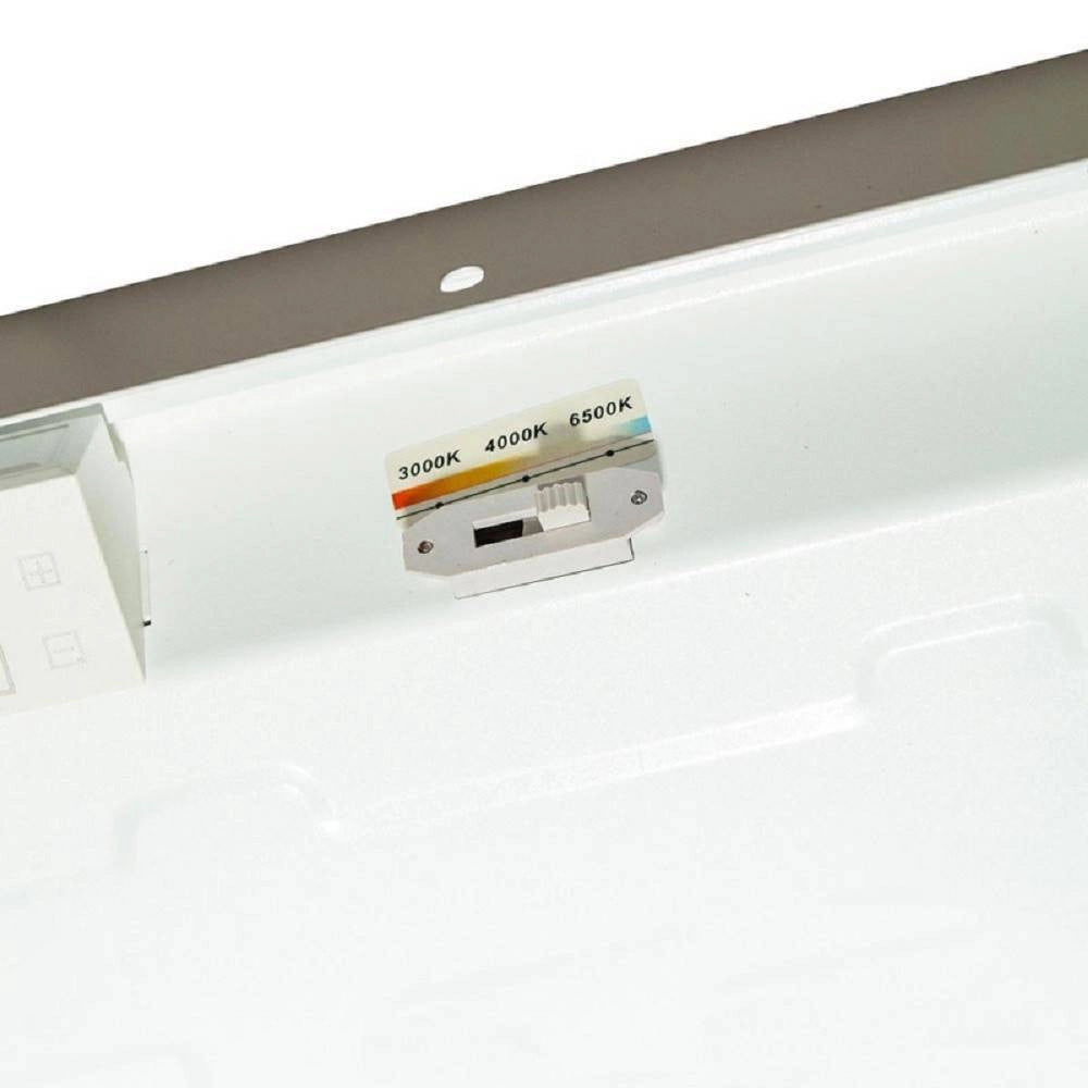 Trade Shop - Plafoniera Soffitto 60x60 Cm Pannello Led 40w 3 Colorazione Di Luce Lp600-40w-3c -