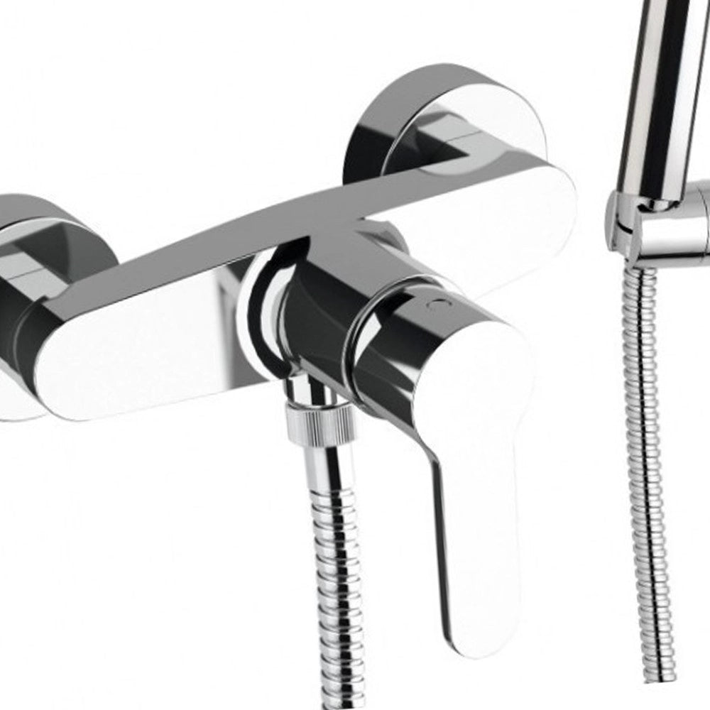 Rubinetto doccia esterno con kit doccia a 4 funzioni - serie winner