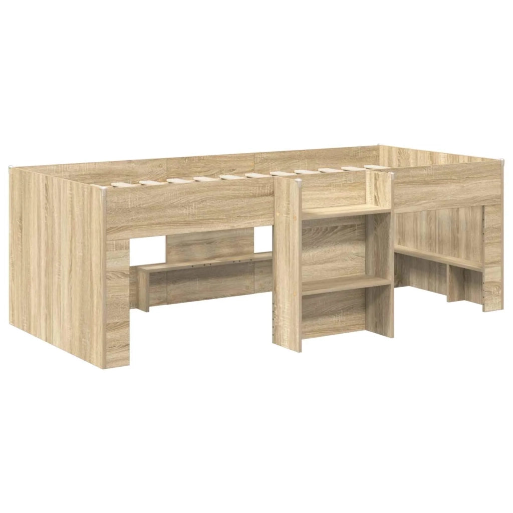 Letto Alto per Bambini Rovere Sonoma 98.5 x 200 cm 3422565