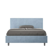 Letto Matrimoniale Extra Large 200x200 cm Senza Rete Adele Azzurro
