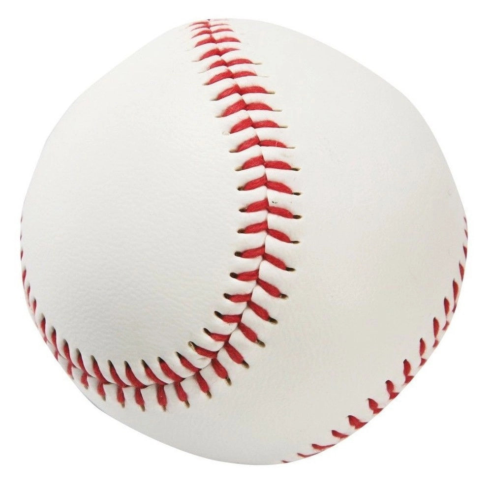 Trade Shop - Set 2 Palle Da Baseball In Cuoio Cucito Coppia Palline Palla Ball Regolamentari -