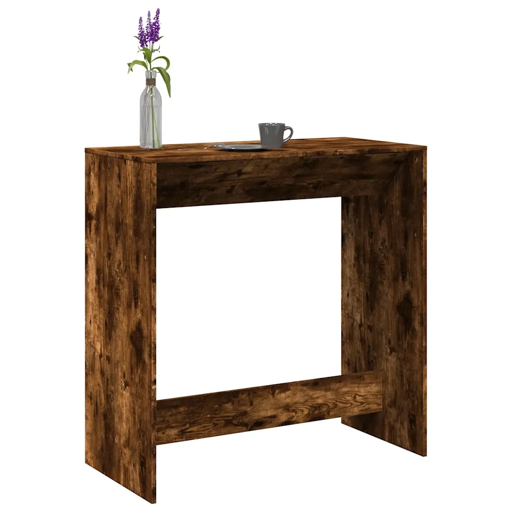 vidaXL Tavolo Bar Rovere Artigianale 102x50x103,5 cm Legno Multistrato