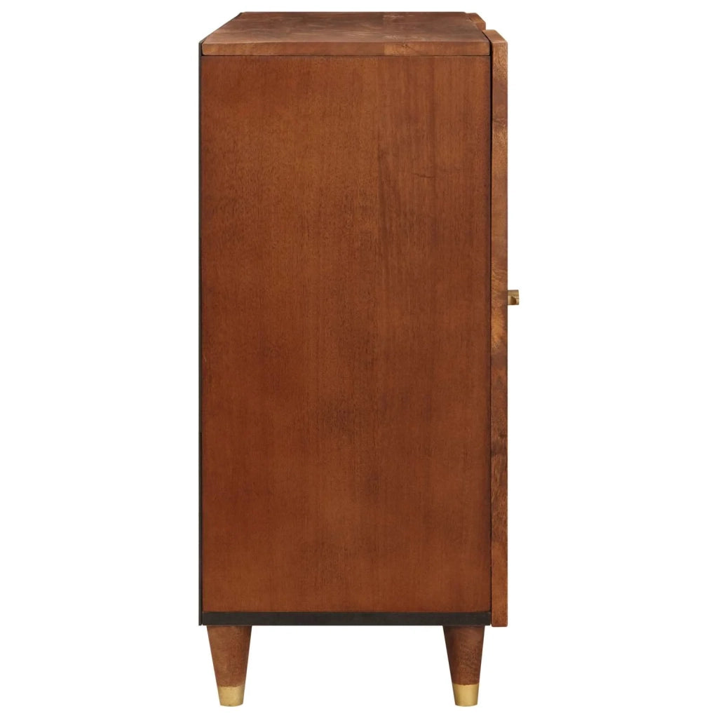 Credenza Marrone 90 x 33,5 x 75 cm Legno di mango massello 4018908