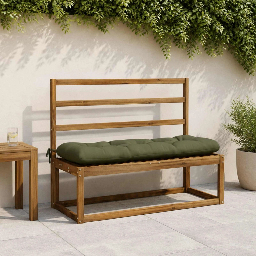 Cuscino per panchina VIANEN 100% Poliestere Verde Oliva 952294