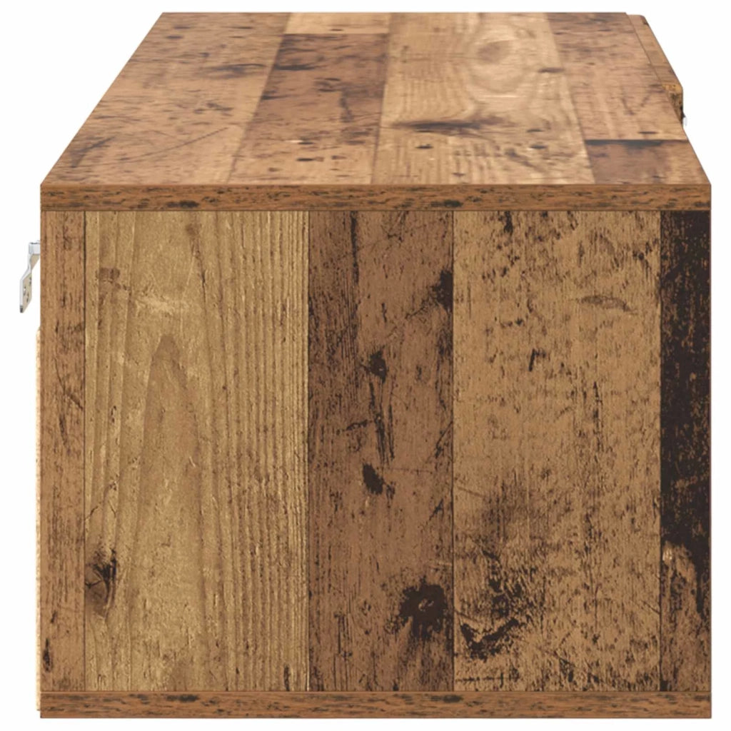 Armadio in Legno con cassetto Legno vecchio 100,5 x 39 x 30 cm 880249