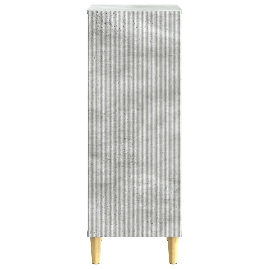 Credenza Grigio Cemento 33 x 34,5 x 90 cm Legno ingegnerizzato