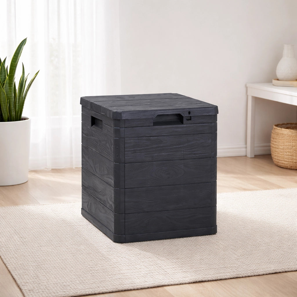 BAULE MULTIBOX 42,5X44XH50 90 LT ANTRACITE GIARDINO