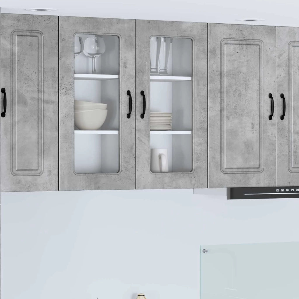 Pannello lavastoviglie Kalmar 2 pz Grigio cemento