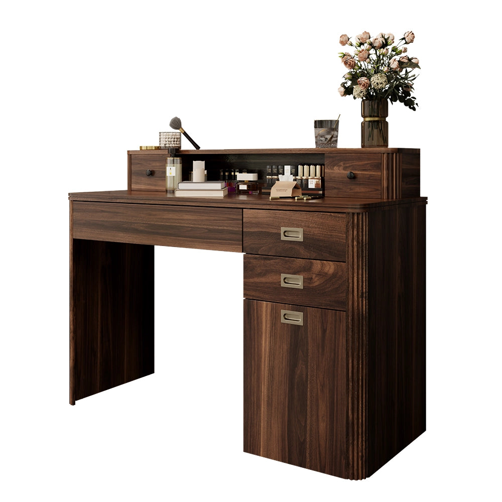 Vicco Tavolo da toeletta Rovere rustico 120 cm Senza specchio