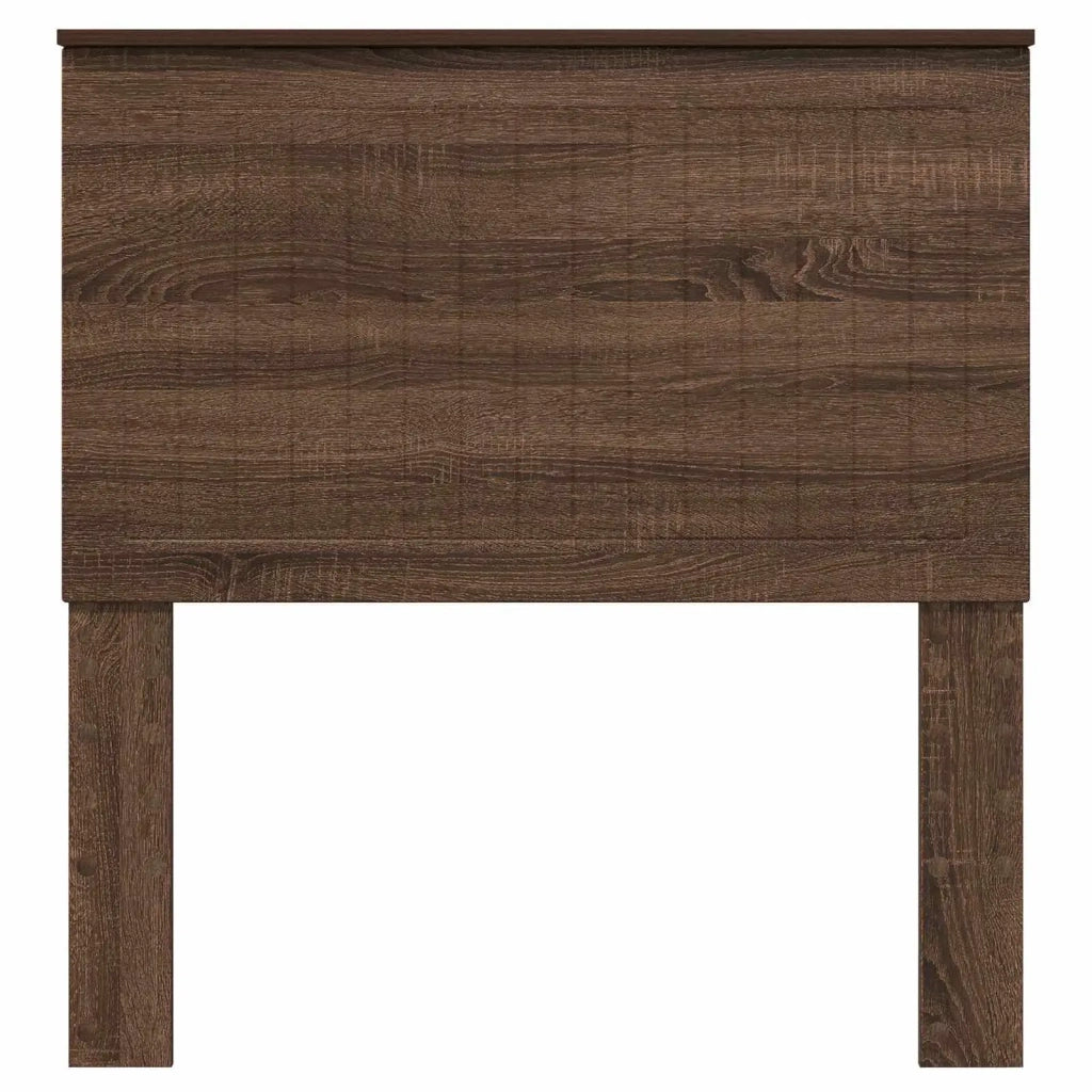 Testiera | Testata con Testiera | Testata Rovere Marrone 90 cm Legno multistrato