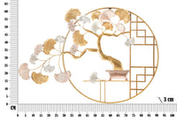 Pannello da Muro Nippon 1 91,5x3x63 cm in Ferro