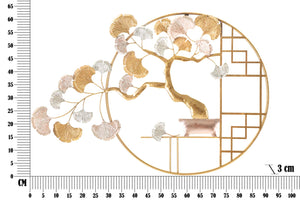 Pannello da Muro Nippon 1 91,5x3x63 cm in Ferro