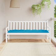 Cuscino per Panca Azzurro 180x50x7 cm in Tessuto Oxford 314972