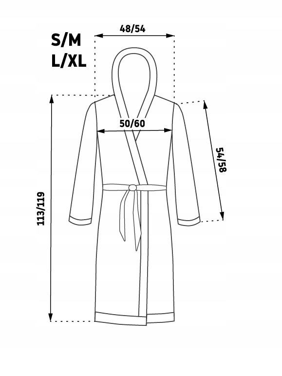 Accappatoio Men King White S/m