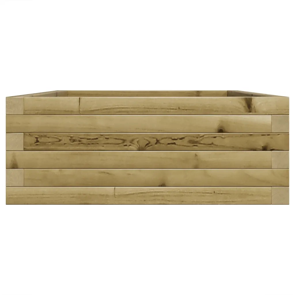 Fioriera | Cassetta per fiori | Vaso da Giardino 90x60x23 cm in Legno di Pino Impregnato