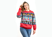Maglione Natalizio Maglioncino Xmas Pullover Girocollo Winter Per Adulto - XL - Xmas Santa