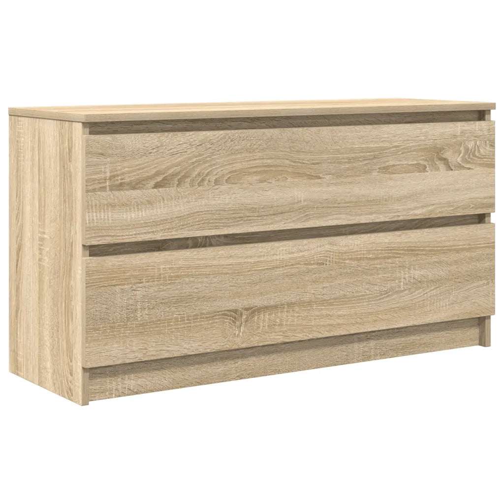 Mobile Porta TV Rovere Sonoma 100x35x54 cm in Legno Multistrato 861807