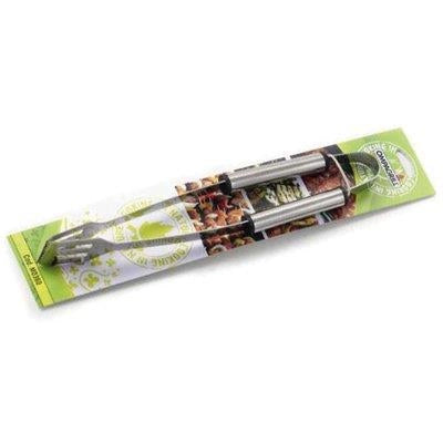 PINZA BARBECUE M0360 OMPAGRILL - ACCIAIO INOX CM 36- 3 pezzi