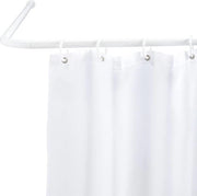 Stang per doccia per vasca e sacchi doccia - montaggio semplice - alluminio inox - stantuffo per doccia estendibile in bianco