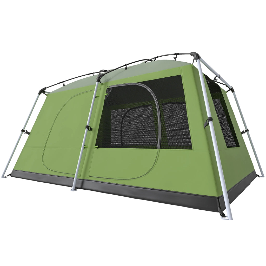 Tenda da campeggio 4 posti con veranda ¨C zephmum ¨C verde