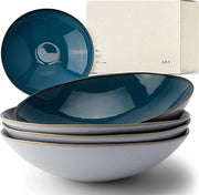 Set di portata - insalatiera, insalatiera grande, tazza da zuppa, resistente al microonde, lavabile in dishwasher