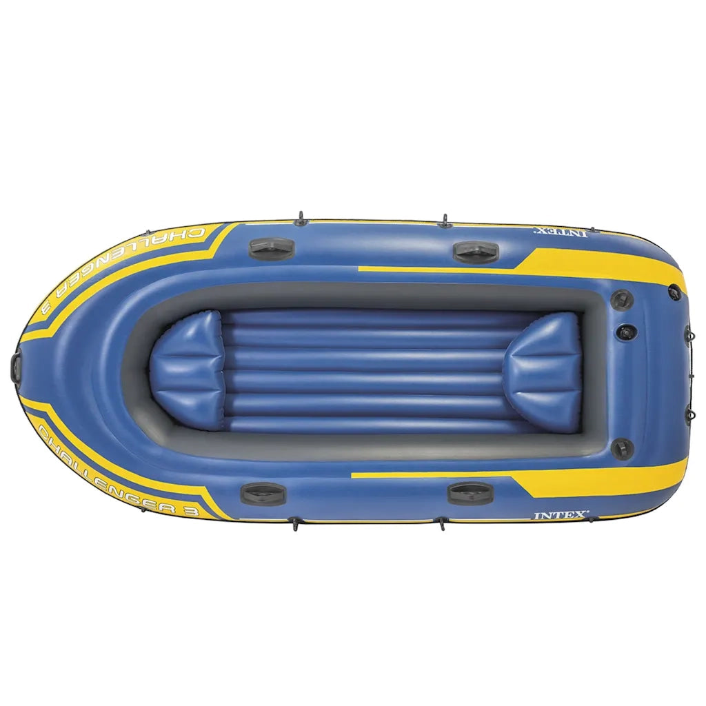 INTEX Set Gommone Gonfiabile con Remi e Pompa Challenger 3 90799