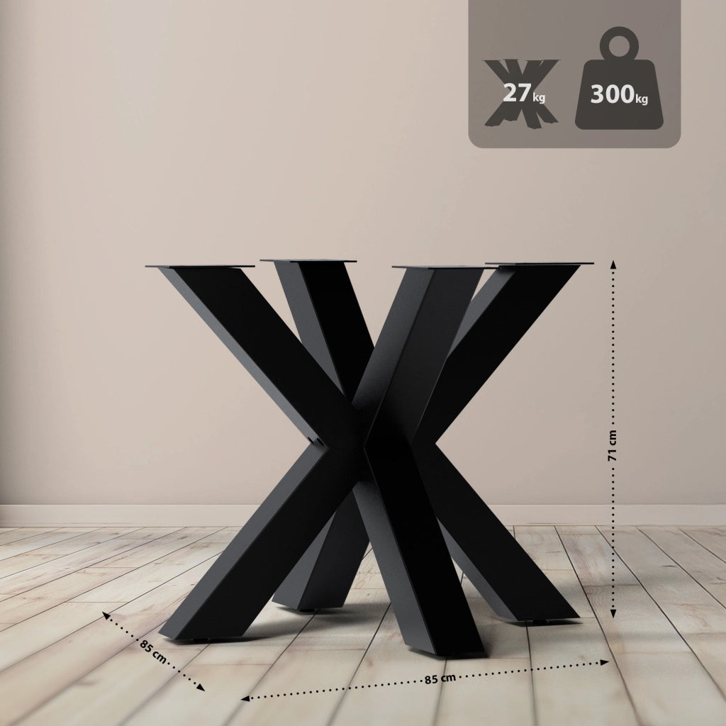 Gambe tavolo Harlan 85x85x71 1