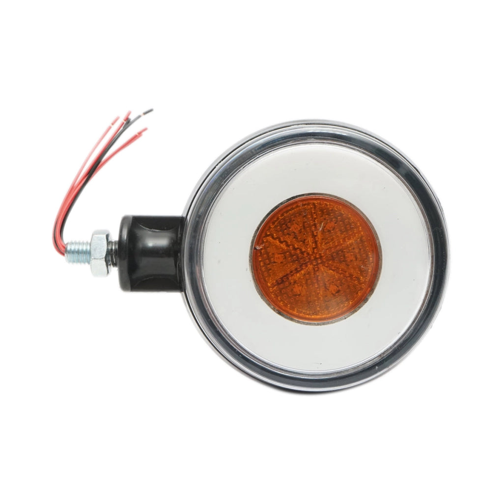 Lampada laterale  con LED, 12-24V, rosso-bianco, Breckner Germany, modello FR0332RW.