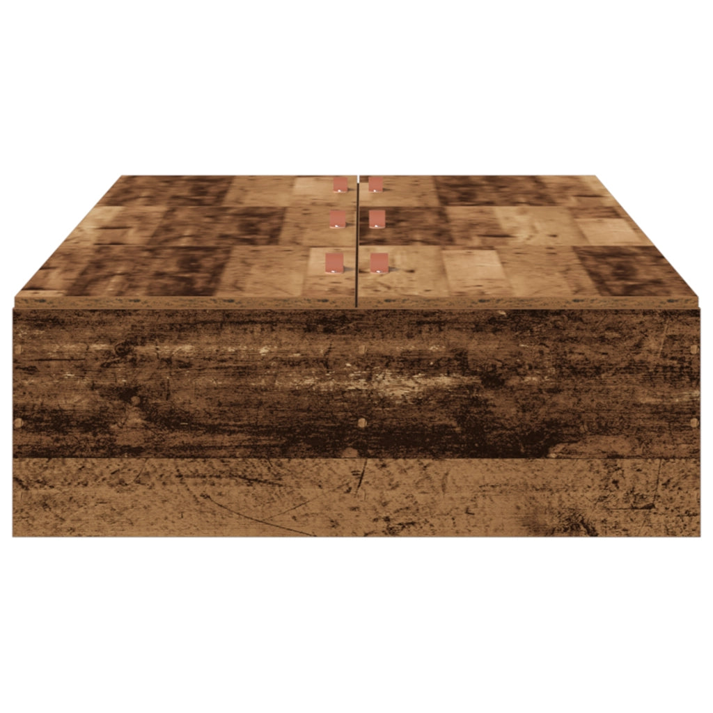 Struttura Letto con Contenitore Legno Vecchio 75x190 cm Legno Ingegnerizzato