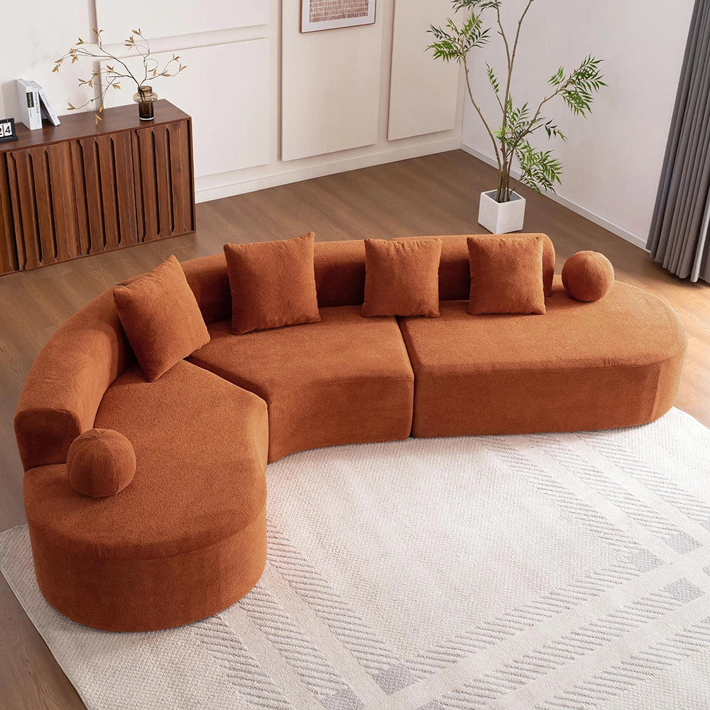 Divano a nuvola senza struttura - Xylo - 327 cm alto L confortevole