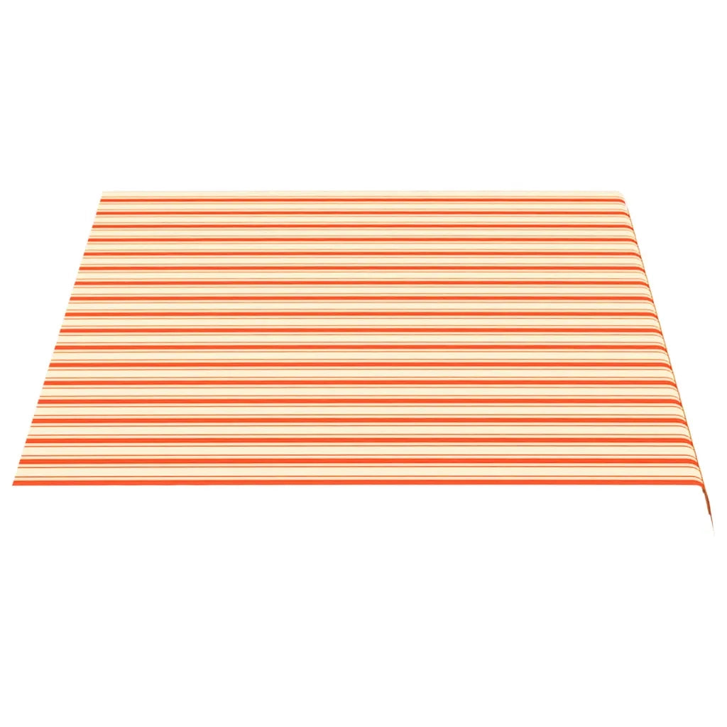 Tessuto Ricambio per Tenda da Sole Giallo e Arancio 3,5x2,5 m 312016
