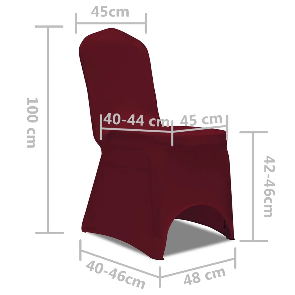 Set Coprisedie Elastiche 4 pz Rosso Bord¨° CFW5921320