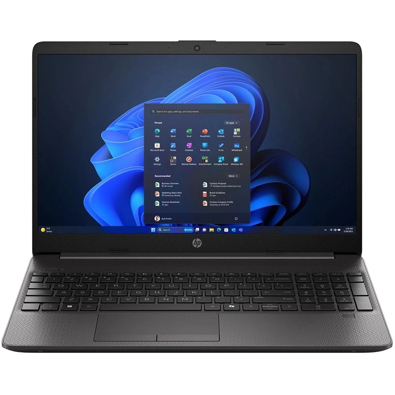 HP 250R G9 Intel® N N150 Computer portatile 39,6 cm (15.6") HD 4 GB DDR4-SDRAM 128 GB UFS Wi-Fi 6 (802.11ax) Windows 11 Pro Nero